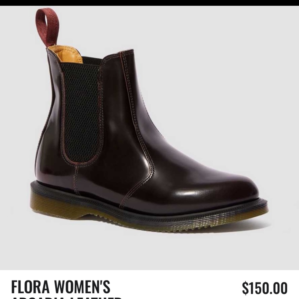 Dr. Martens Flora leather Chelsea boots